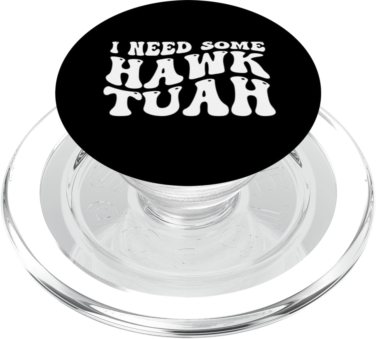 Hawk Tuah Funny Viral Meme PopSockets MagSafe PopGrip for iPhone
