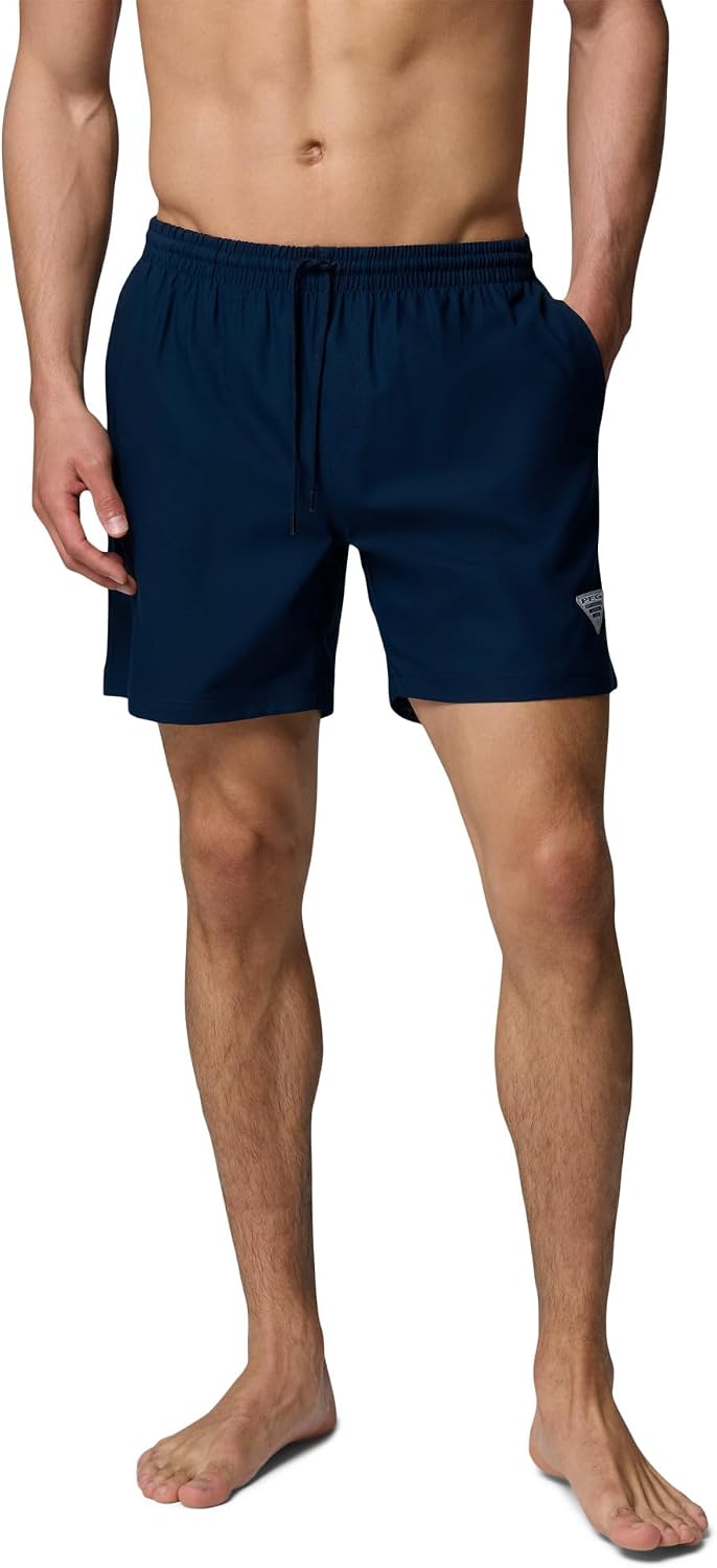 Columbia Men's PFG Ramble Quick Dry Swim Short, Collegiate Navy, Small x 6