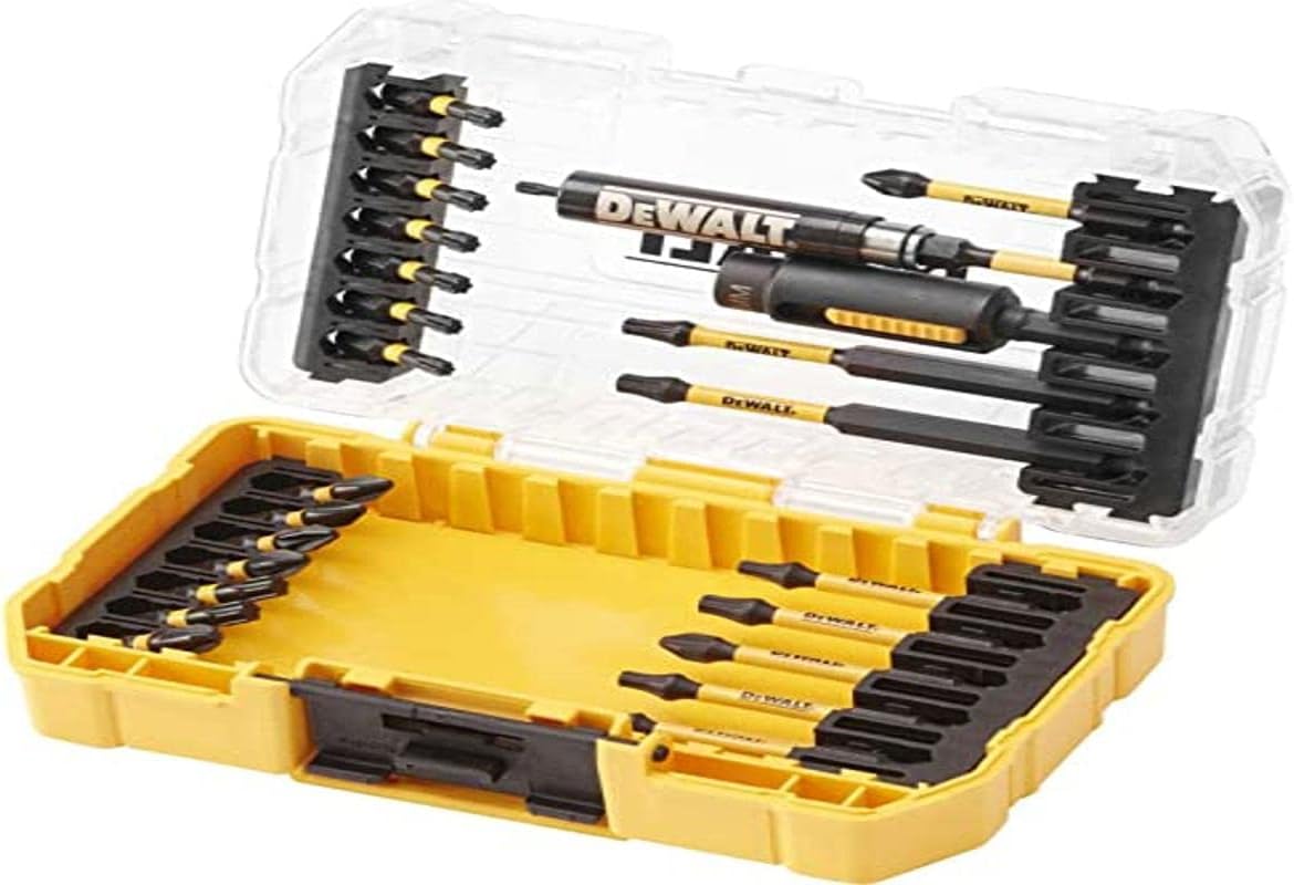 DeWalt DT70761-QZ Coffret Toughcase 72 Pièces - Forets Béton et Métal
