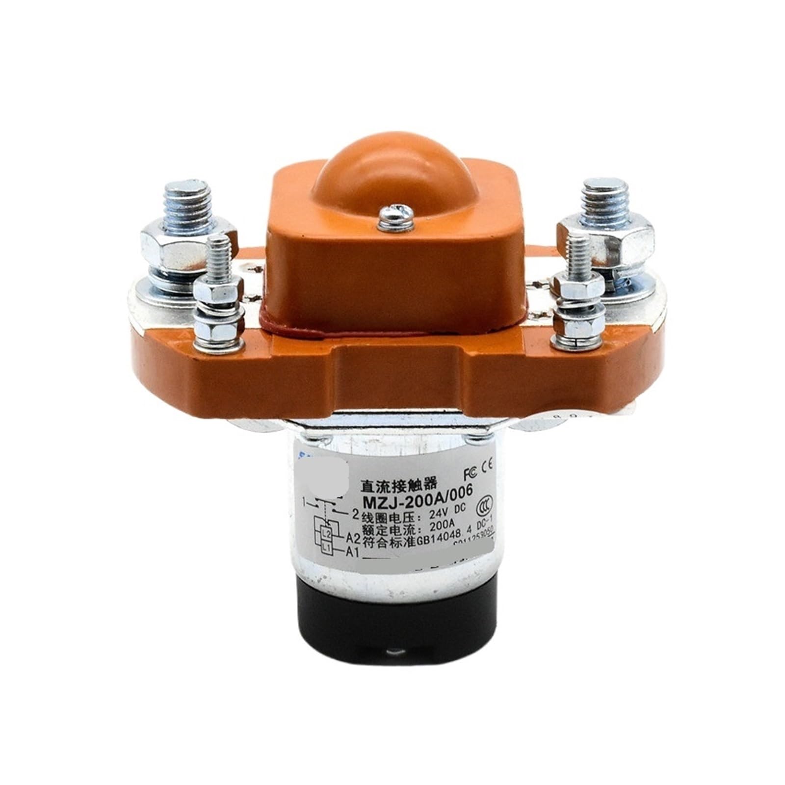 NACODLUL MZJ-200A ZJ200A SZJ200A DC24V 48V 12V DC Contactor(48V)