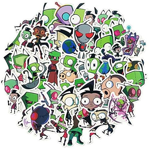 Funny Cartoon Anime Stickers for Water Bottles Laptop 50pcs Comedy Hydroflasks Computer Pad Scrapbook Notebook Cars Waterproof Graffiti Cover