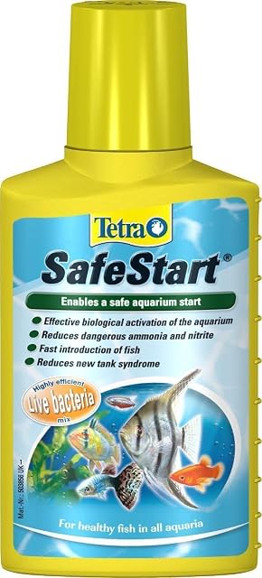Tetra SafeStart - Activador para acuarios, permite introducir los peces inmediatamente después…
