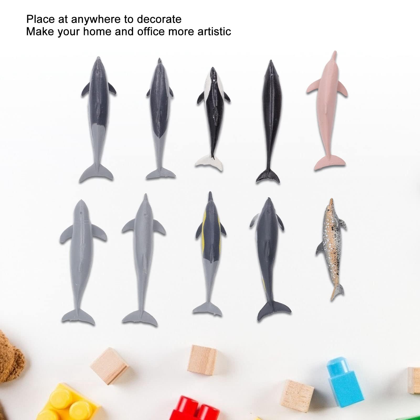 STOBOK 12 pz pesci tropicali figura gioco set mini mare oceano animali plastica vivida simulazione pesci giocattoli per bambini apprendimento giocattoli educativi bomboniere paesaggio decorazioni