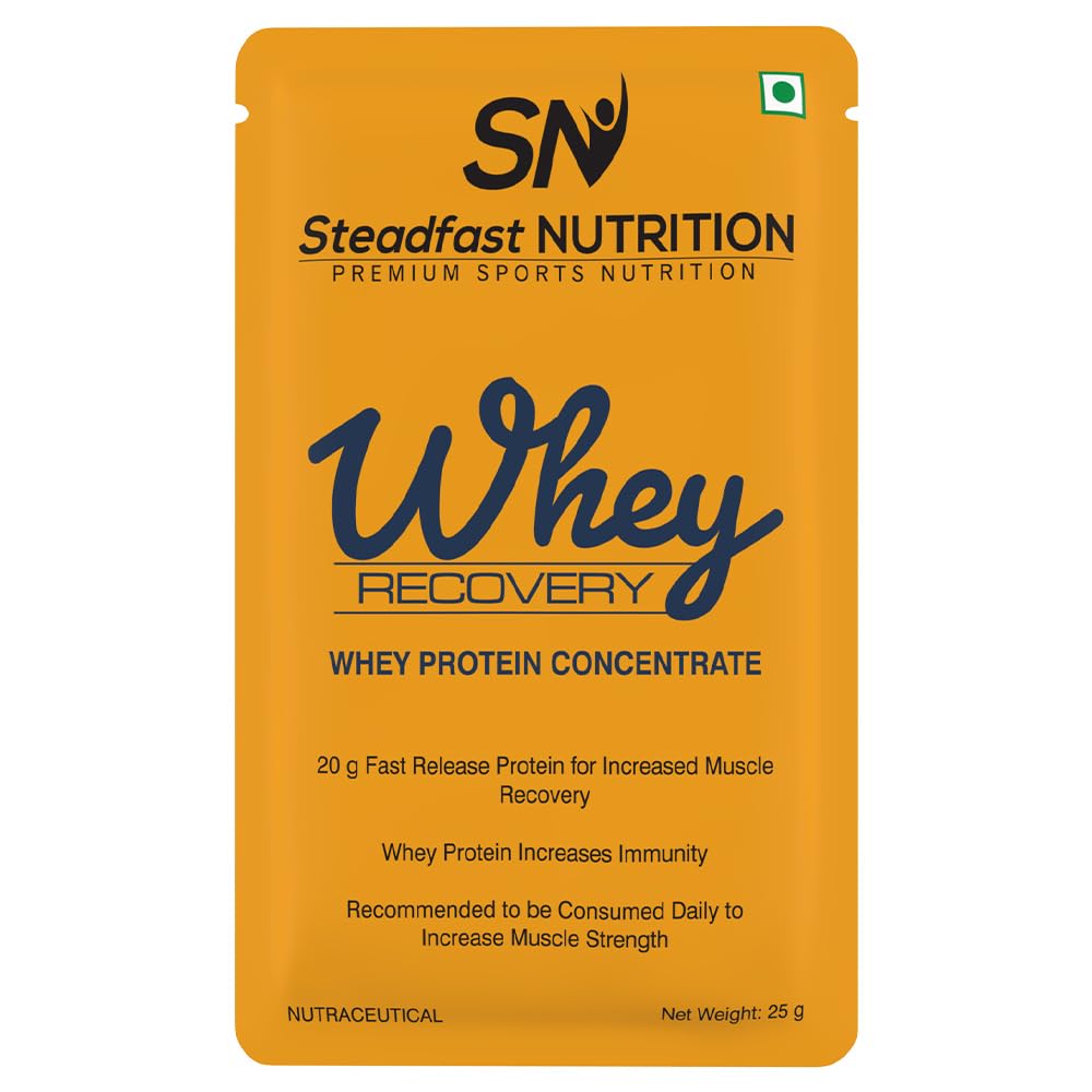 Steadfast Nutrition Whey Recovery 80% Whey Protein Concentrate 750g