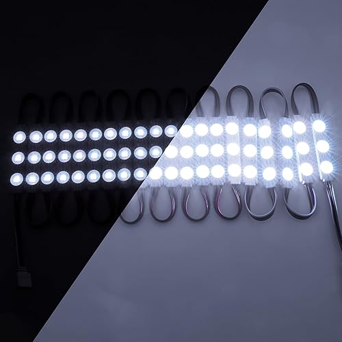 Miniatura 8 de BEAMNOVA Kit de luz RGB comercial de 50 pies para negocios con control remoto, transformador de fuente de alimentación de 12 V, 100 tiras de luces