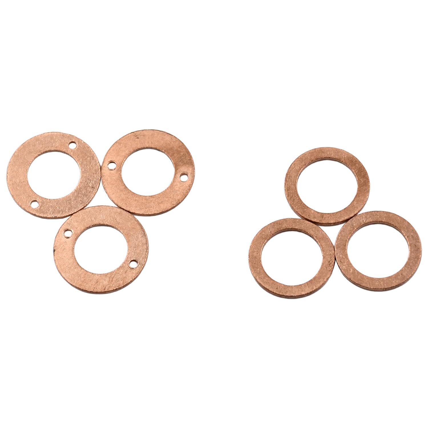 Kit di guarnizioni per cilindri iniettori, 3 pezzi, compatibile con motore Kubota D850 D950 D750