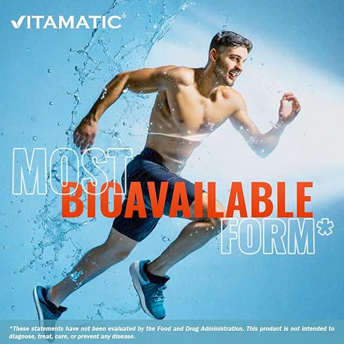 Miniatura 5 de Vitamatic Orotato de magnesio 1000 mg por porción apoya la salud muscular, las articulaciones y el corazón, 8.82 oz - 250 porciones