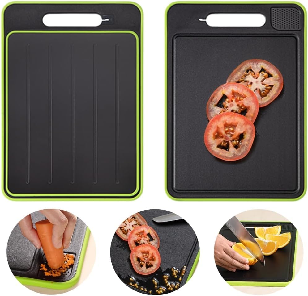 Bandeja para descongelar carne rápida y tabla de cortar miniatura 7