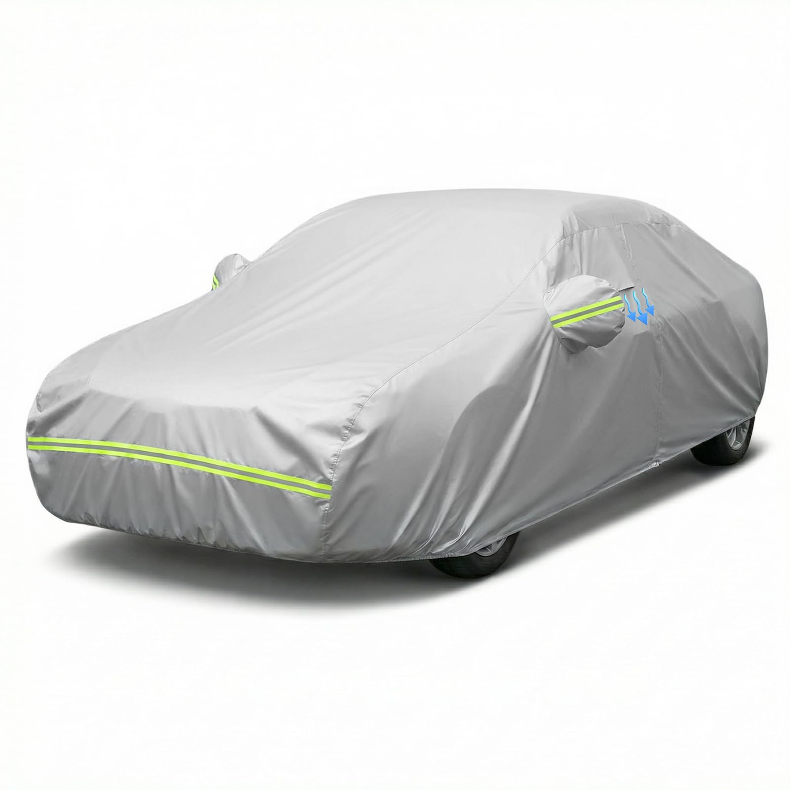 Favoto Sedan Car Cover Waterproof All Weather Heavy Duty