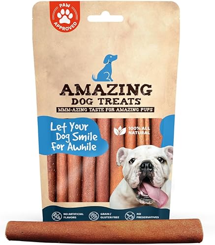 Amazing Dog Treats Barra de colágeno de 6 pulgadas 10 unidades Palitos de colágeno para perros Palitos de colágeno 95 natural para perros Sin