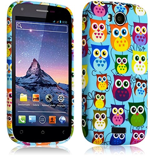 KARYLAX Seluxion - Housse Etui Coque Semi-Rigide pour Wiko Cink Peax 2 avec Motif KJ23