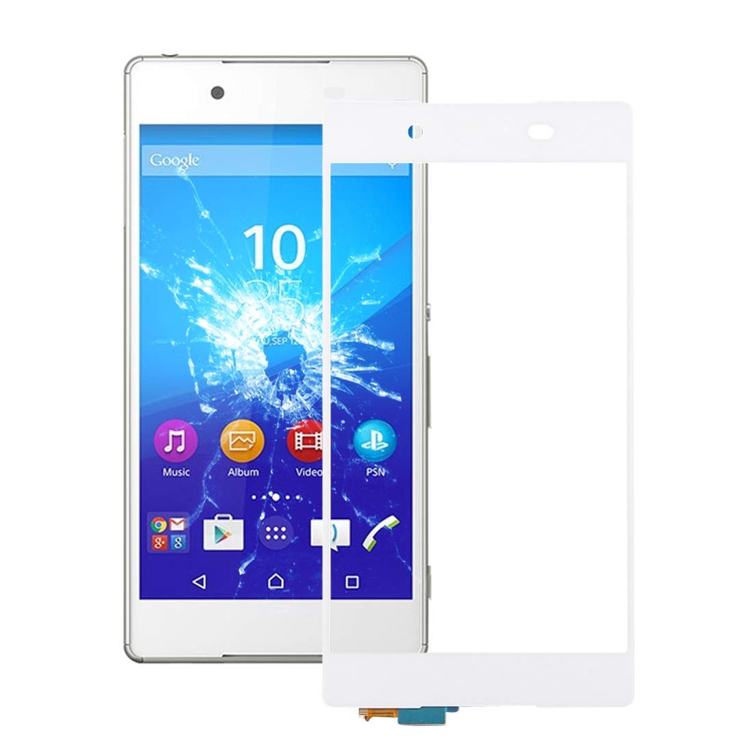 ZCLINXHEFSDSS Mobile Phone Replacement Parts Touch Panel for Sony Xperia Z3+ / Z4 Spare Part, White