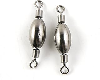 70 Pcs Fishing Swivel Sea Terminal Tackle Clip Connector Solid Coastlock Bulk Lots 08526 Rolling Copper Weight Cross Lock