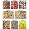 YUCHENGTECH Animal Pellet Mill Machine Feed Pellet Machine Feed Granulator Machine Feed Food Pellet Making Machine with 4mm Grinding Plate with Motor (300 KG/H, 380V)