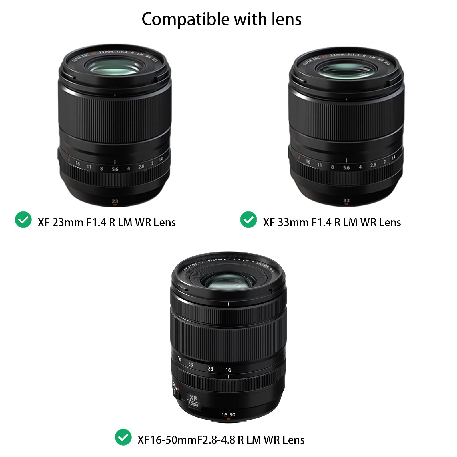 Amazon | Haoge メタルスクエアレンズフード、Fujifilm Fujinon Fuji