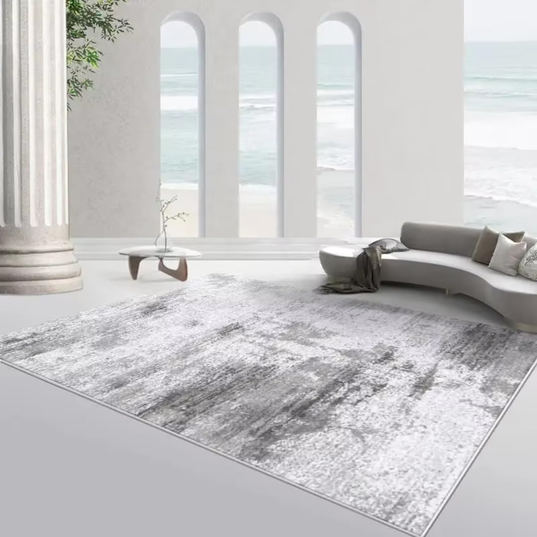 Tapis de salon luxueux et abstrait en flanelle premium FL-Flannel-3