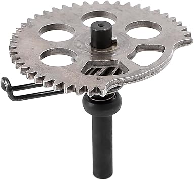 Mokuo GY6 Kick Start Shaft Gear Assy Compatible with GY6 50CC 4-Stroken 139QMA 139QMB Engine Scooter Mopeds ATV