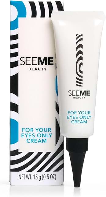 SeeMe Beauty Mature Skin Eye Cream Anti Aging Hydrating Under Eye Cream for Puffiness, Wrinkles, Dark Circles, Fine Lines,...
