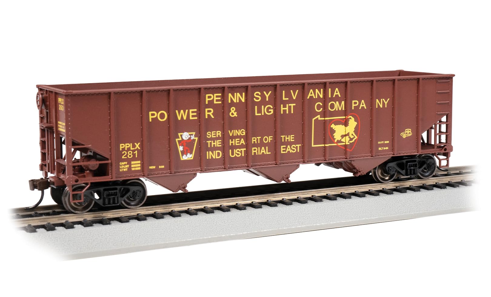 Wagon hopper Bachmann HO fini les déraillements sur vos circuits ferroviaires