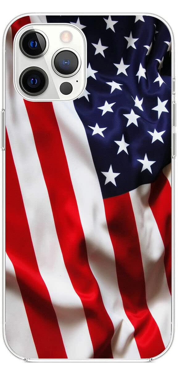 Mixroom Cover Custodia IPhone XS Max C48 - Morbida Silicone TPU Con Bandiera Americana USA