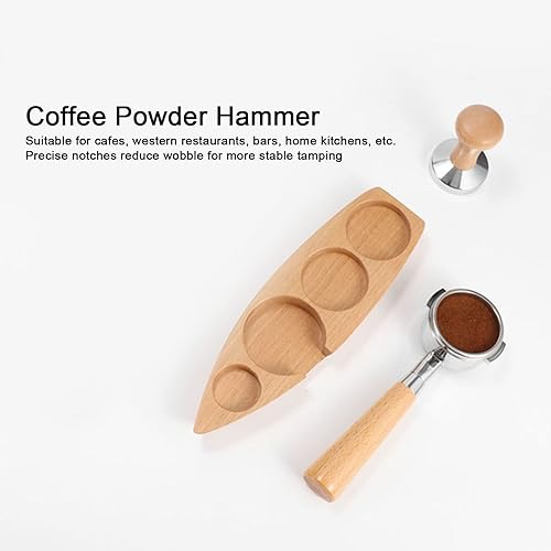 Miniatura 2 de Juego de 3 soportes para manipulación de café, café en polvo, café, estación de manipulación, martillo, soporte para distribuidor, organización para