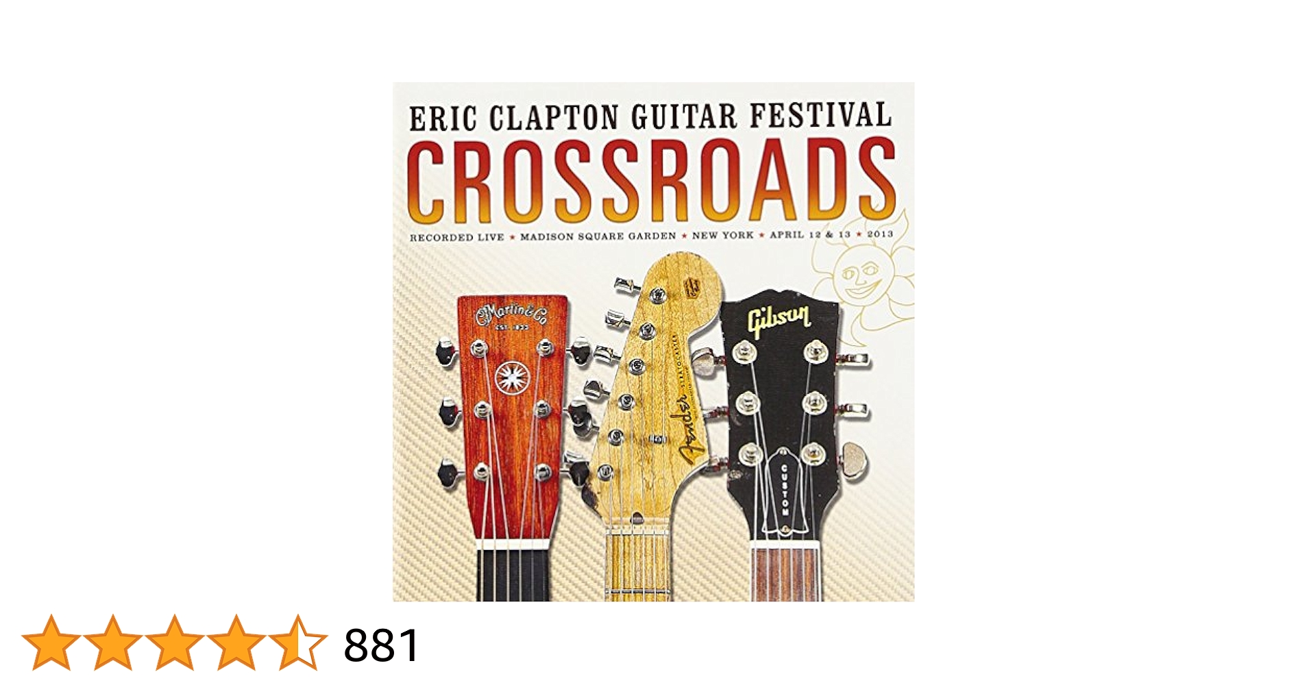 その他 Eric Clapton Crossroads Guitar Festival 2013 rdzdsi3 Crossroads Guitar Festival 2013