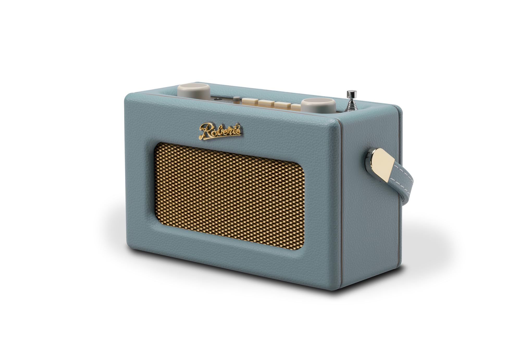 Roberts Revival Uno BT Dab+/FM/Bluetooth Radio Reloj despertador, Azul Cielo