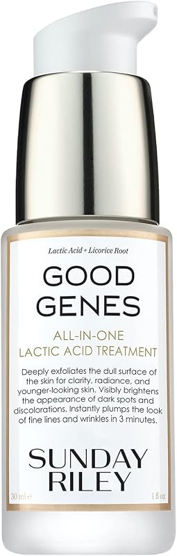 Suero facial de tratamiento con ácido láctico todo en uno Good Genes