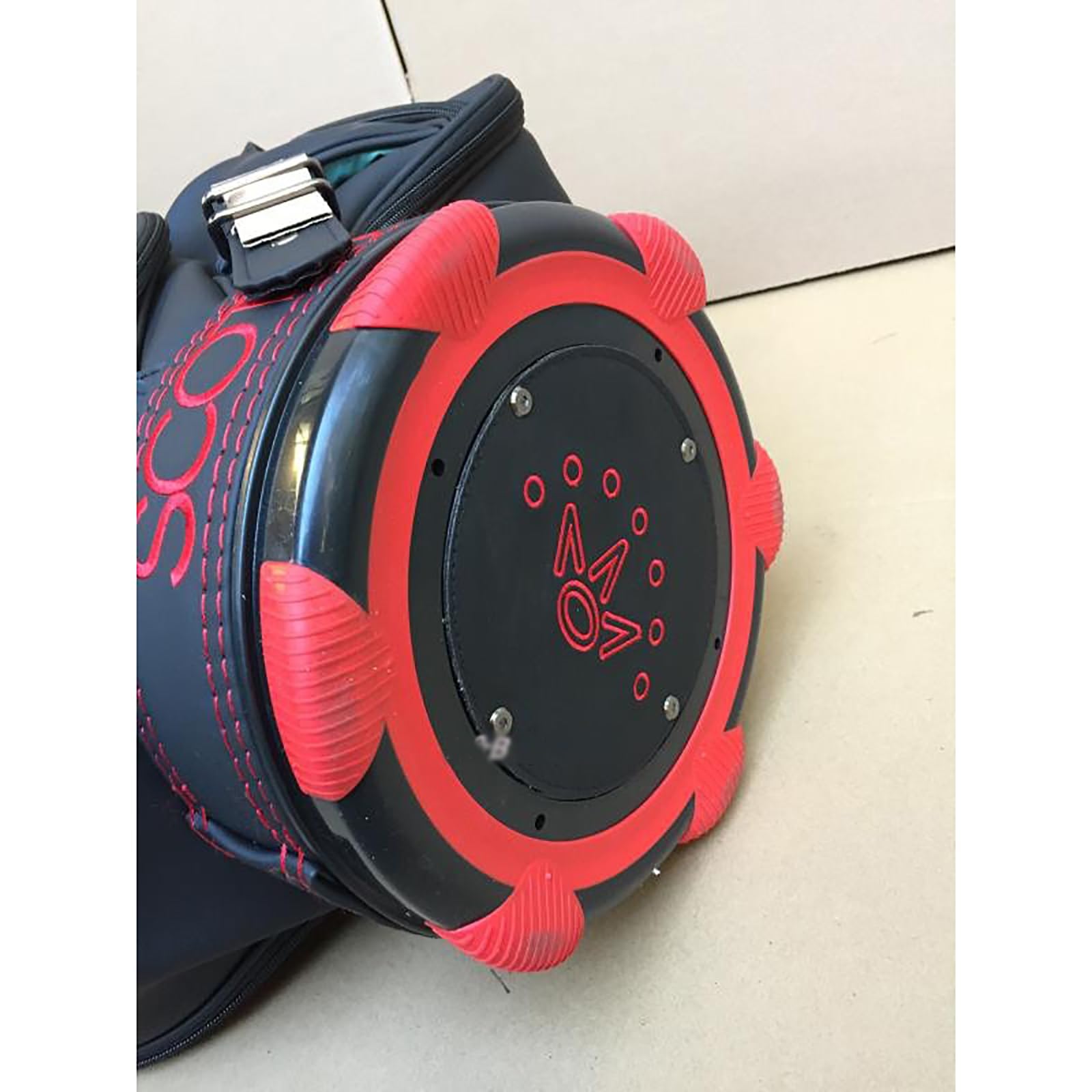 Amazon | ゴルフバッグ メンズ ゴルフ PU 6分割口枠 キャディバッグ