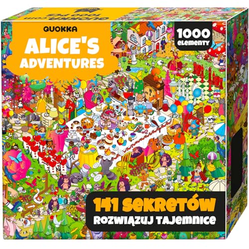 Puzzle 1000 Elementów Dla Dorosłych - Alicja W Krainie Czarów