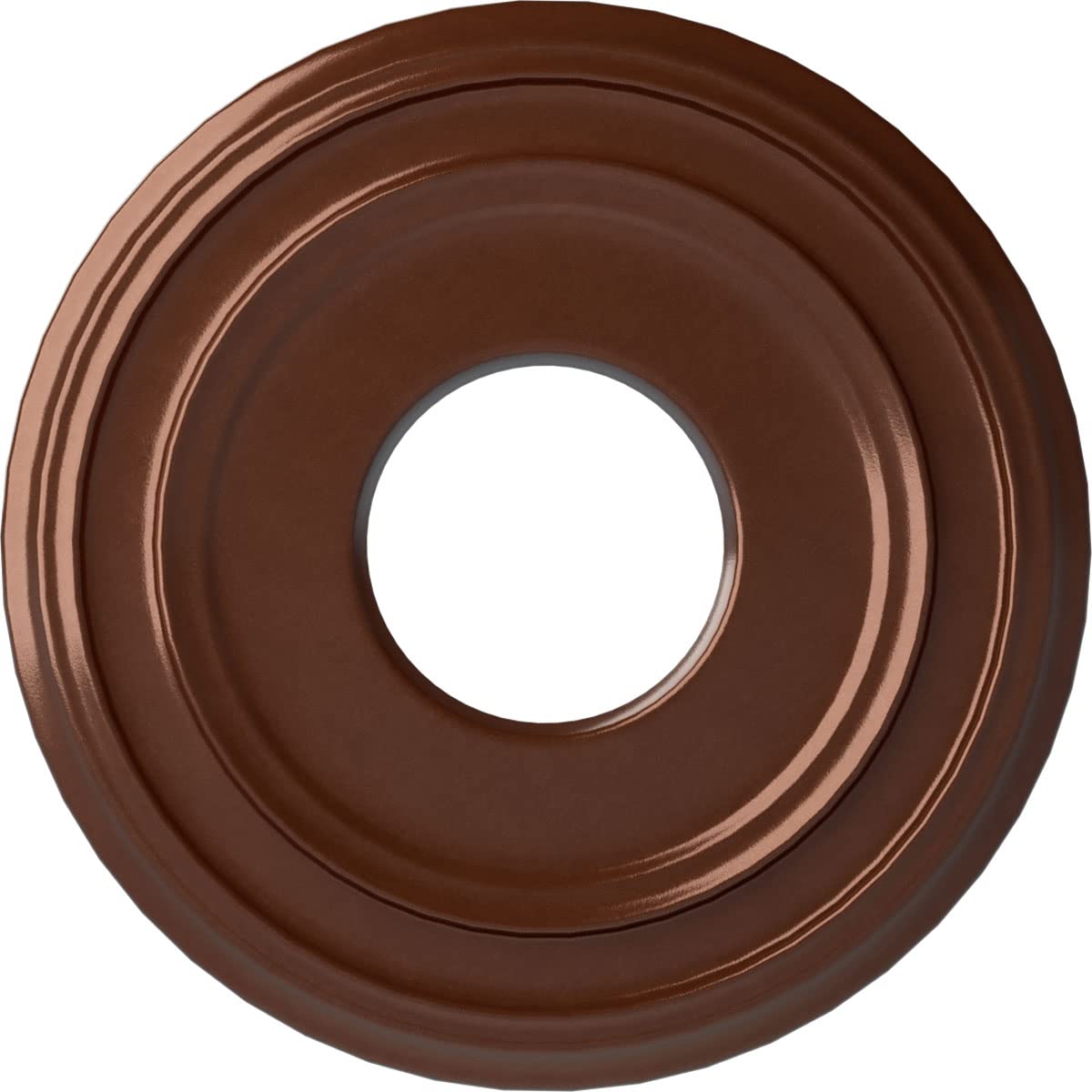 Ekena Millwork CM12CLUWF 12 3/8"OD x 4"ID x 1 1/8"P Classic Ceiling Medallion, Ultra Pure White — Amazon image 31