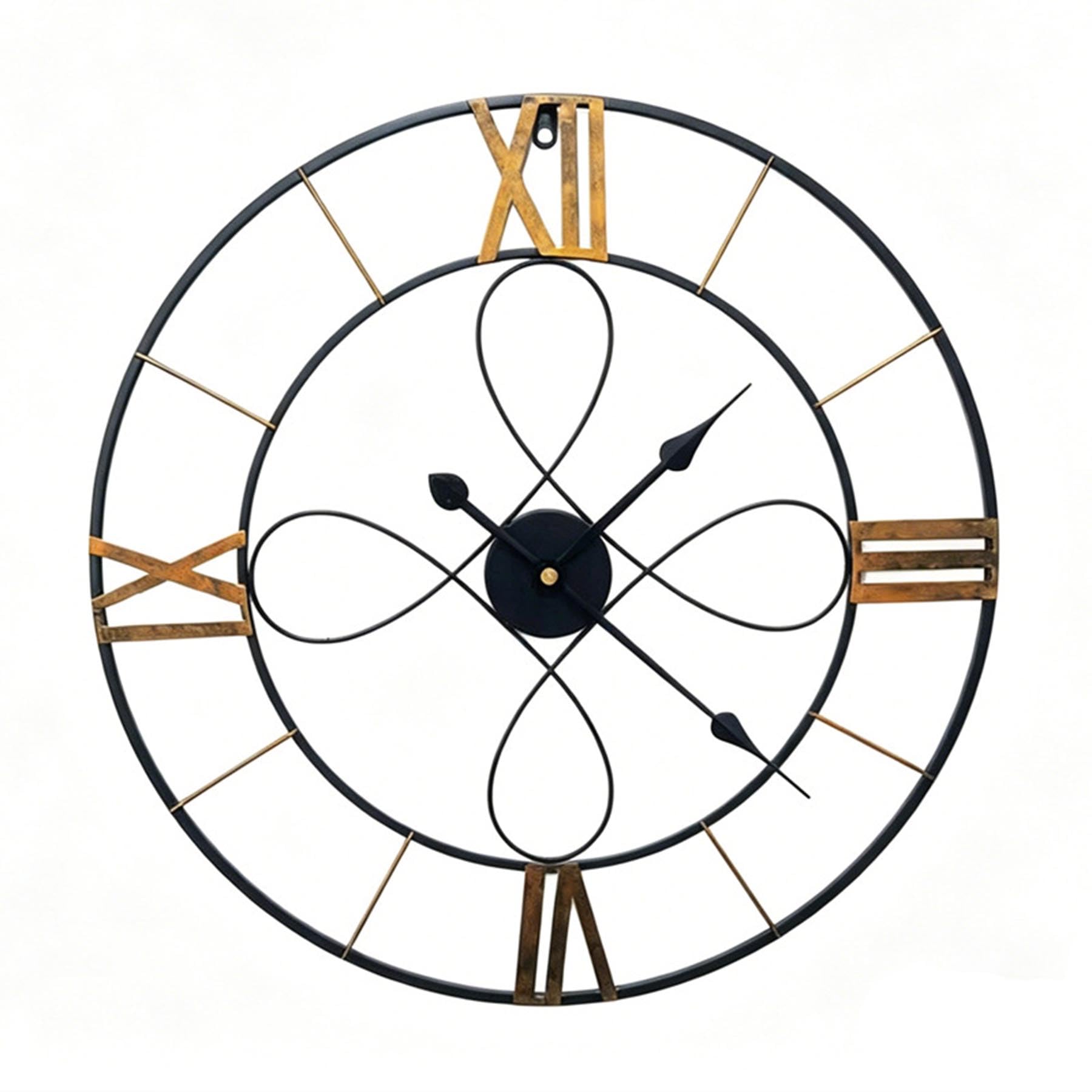 Horloge murale moderne silencieuse 60 cm avec mécanisme à quartz