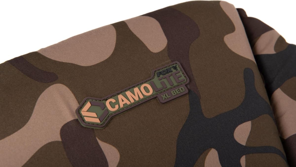 Fox Camolite Bed, Karpfenliege, Karpfenbett, Feldbett, Angelliege