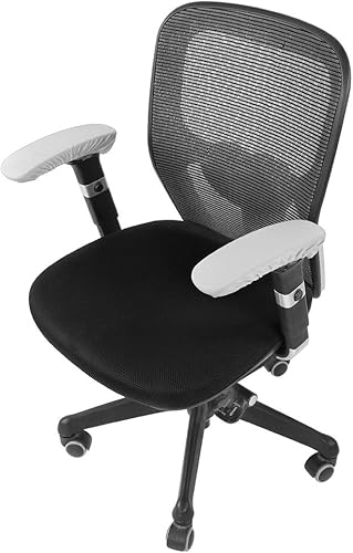 Miniatura 8 de Zerodis Fundas elásticas para reposabrazos de silla de oficina, cómodas y elásticas, almohadillas para reposabrazos para silla de escritorio para