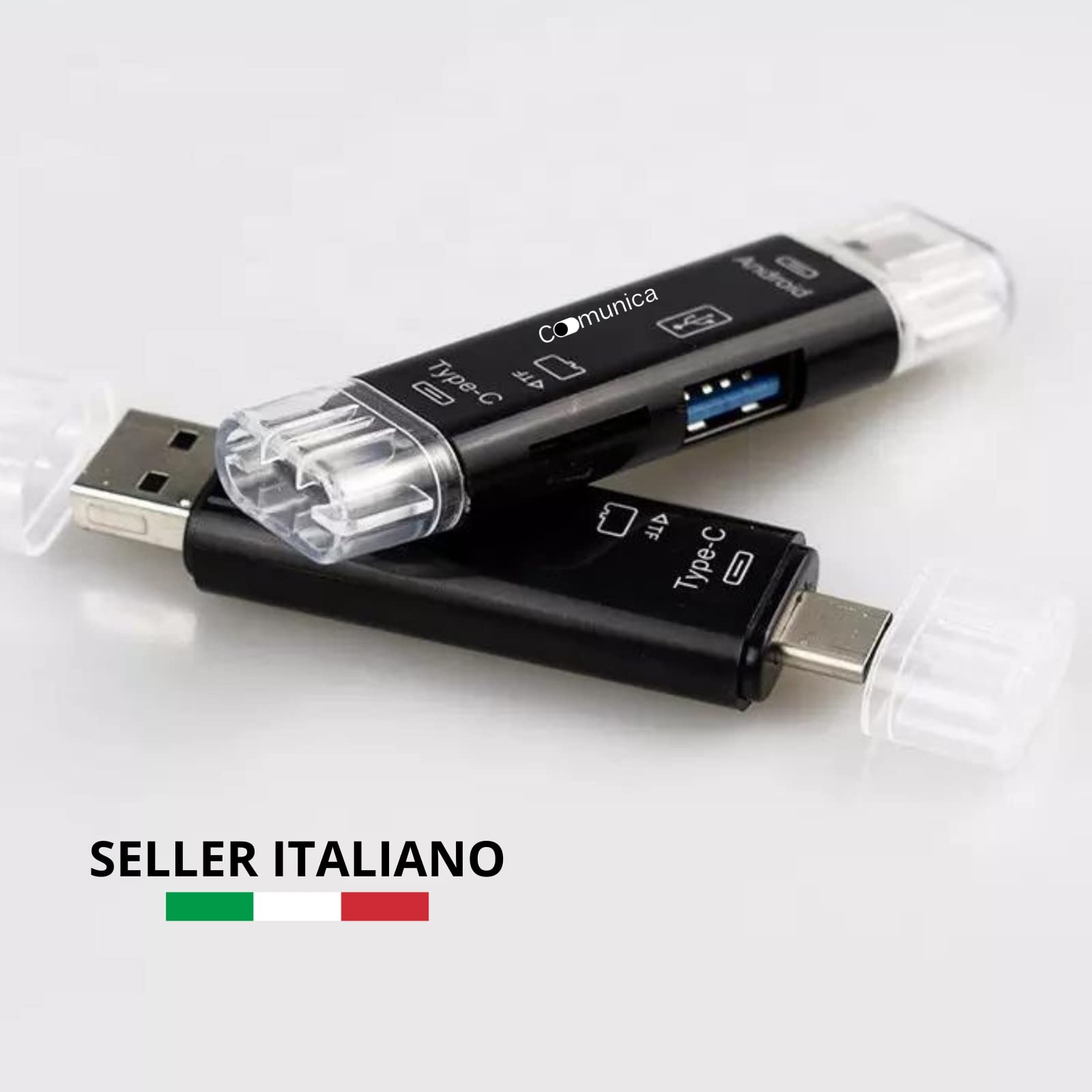 Lettore Schede Sd di Memoria Usb2.0 Adattatore Micro Sd