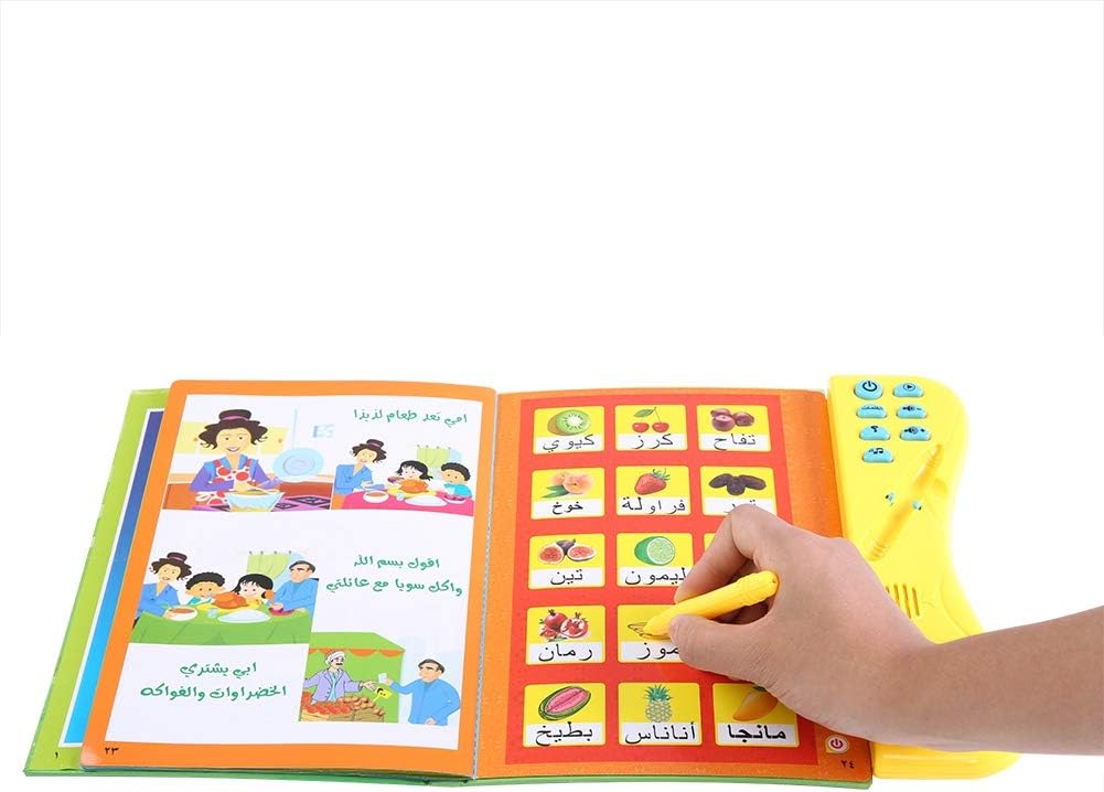 Arabic Learning Toy Book Kids Learning Book for Preschool Education with Learning Pen