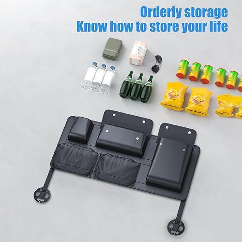 Miniatura 9 de Trunk Organizer for SUV - Large Capacity Car Organization - Vehicle Cargo Holder Seat Storage Bag  for Grocery Cargo Gear Tool Travel Camping