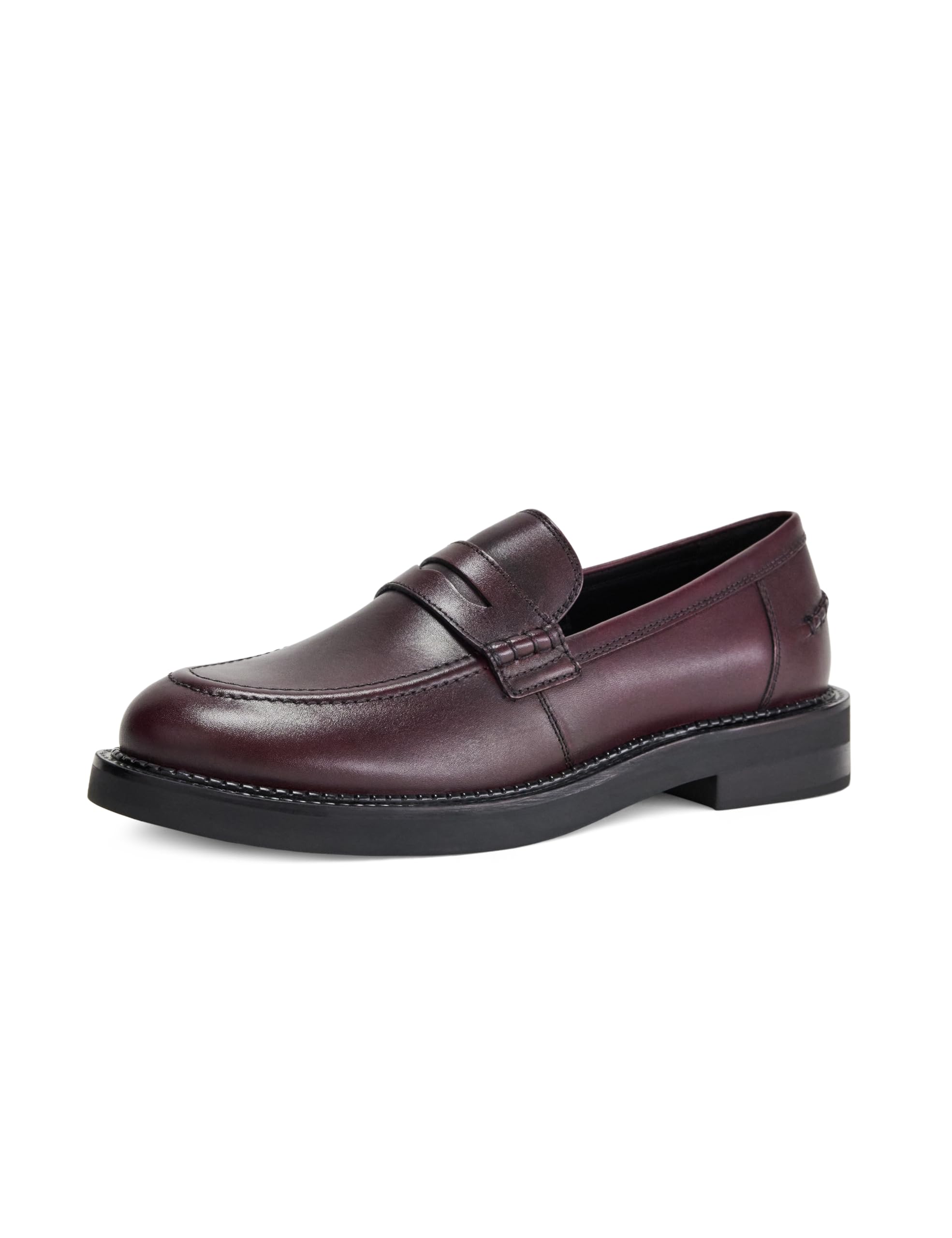 Geox Women's D SERILDA Loafer, Red, 39.5 EU, red, 6.5 UK