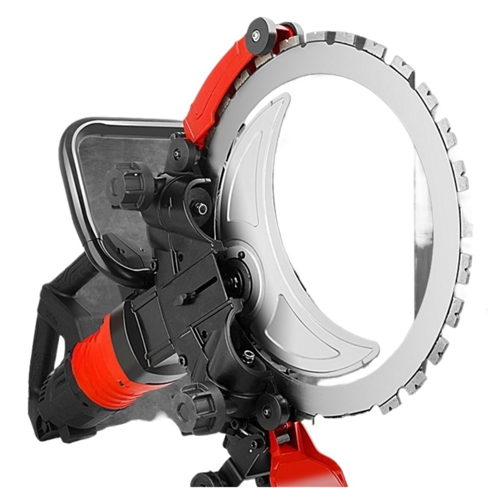 Qaxrzcucd One Saw Blade Concrete High Frequency Brushless Ring Saw Wall Cutting Machine High-Power Equipment Powerful(One Saw Blade)
