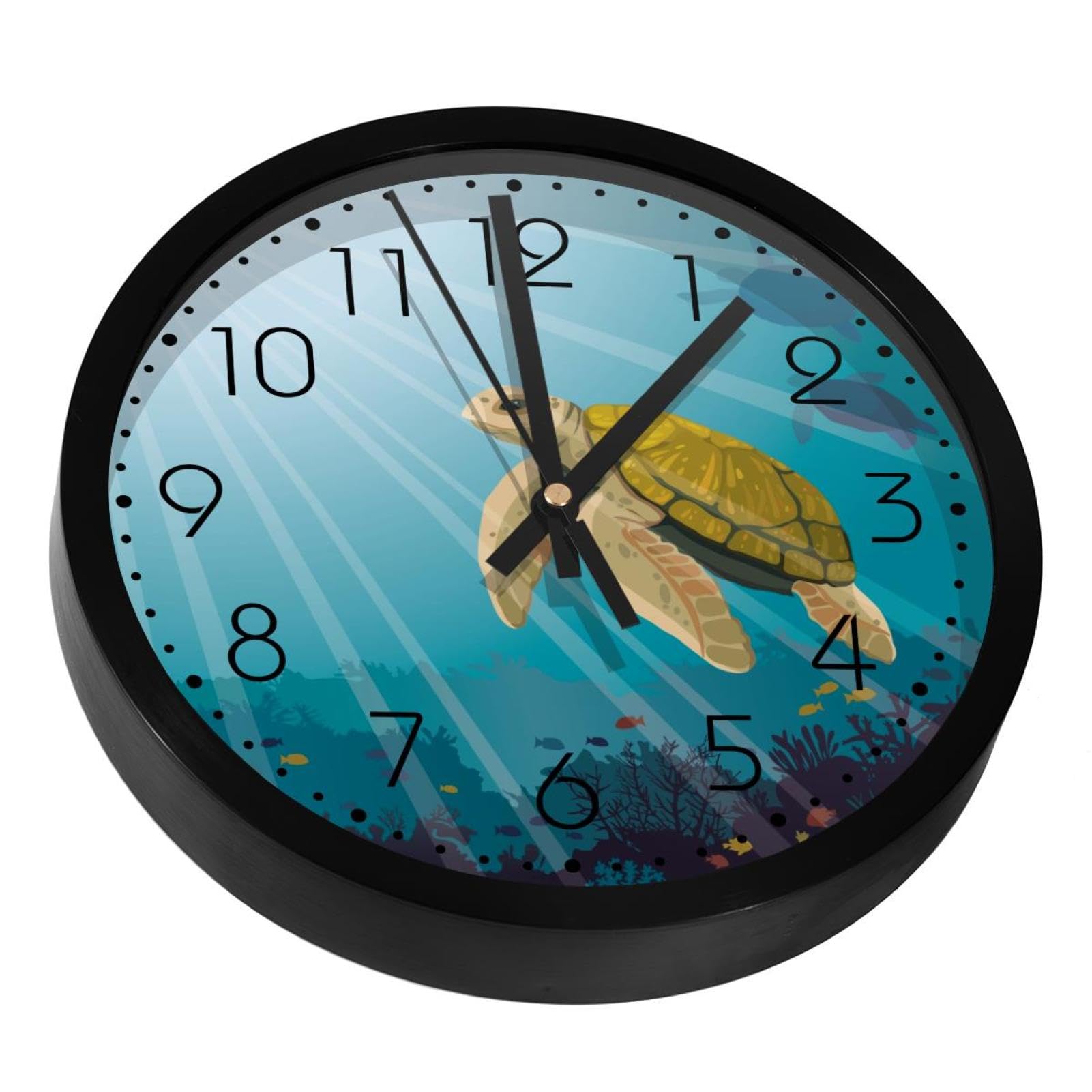 Horloge murale sans tic-tac pour supprimer le bruit dans la cuisine