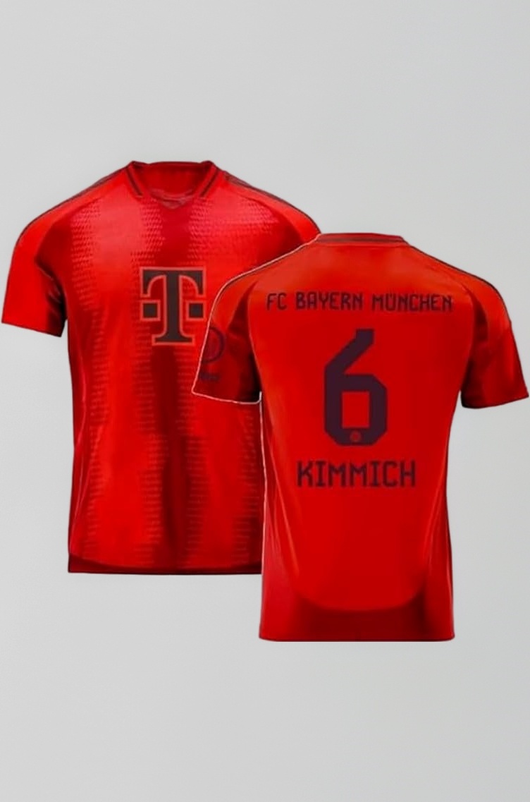 Sports fc bayrn munech red Home Jersey 2024-25 for (Men & Boys) (Large 40,Multicolor-1)