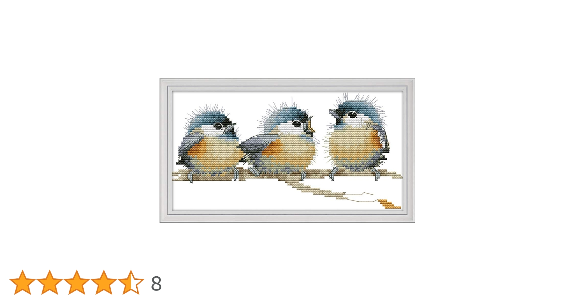 手刺しゅう　額　鳥 手刺しゅう 額 鳥 手刺しゅう 額 鳥 （刺繍 - soracoya）