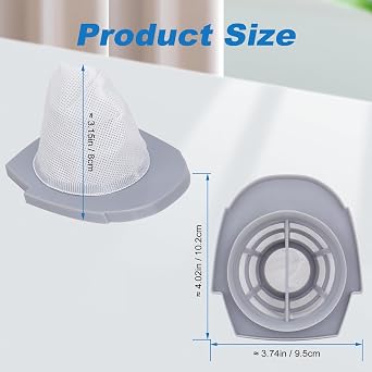 2773A Featherweight Filter Replacement Compatible with Bissell Featherweight PowerBrush Vacuum Cleaner Model 2773,2773A (6 Pack)