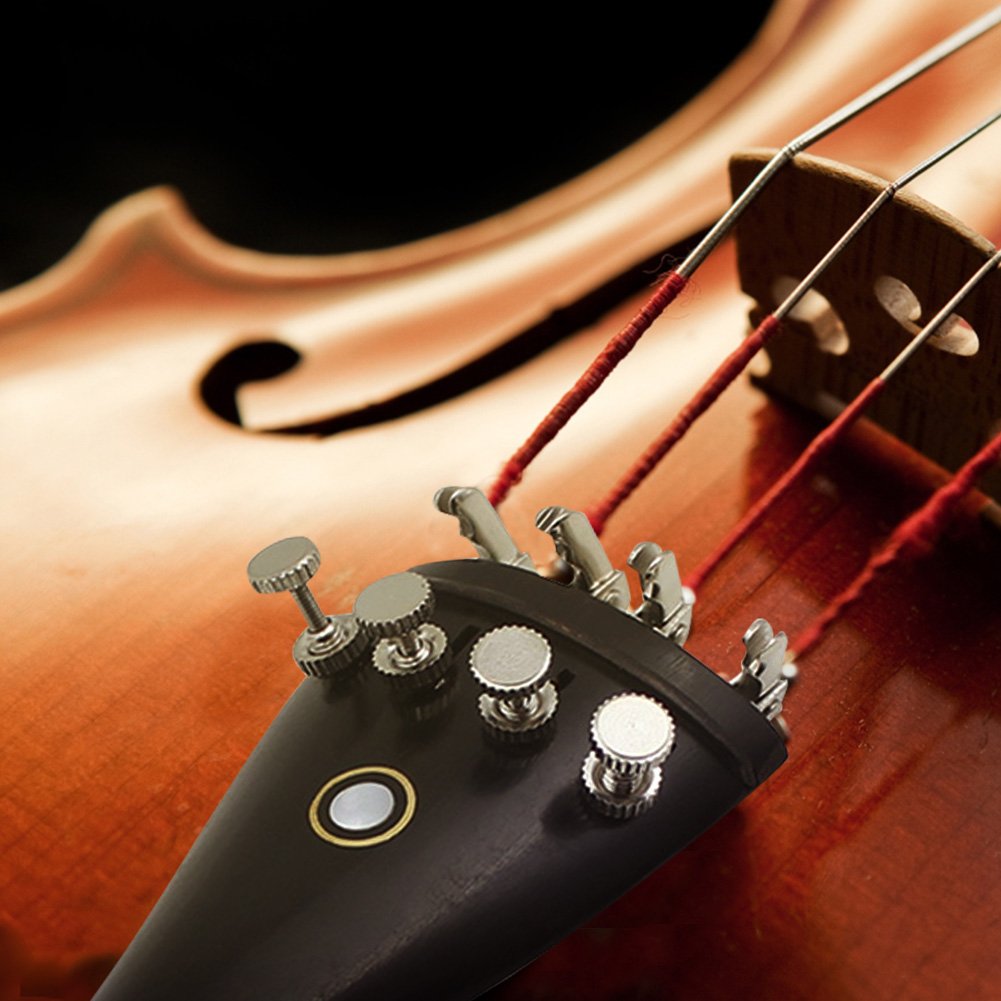 Cordiers En Alliage D'aluminium Pour Violoncelle Avec Quatre Accordeurs