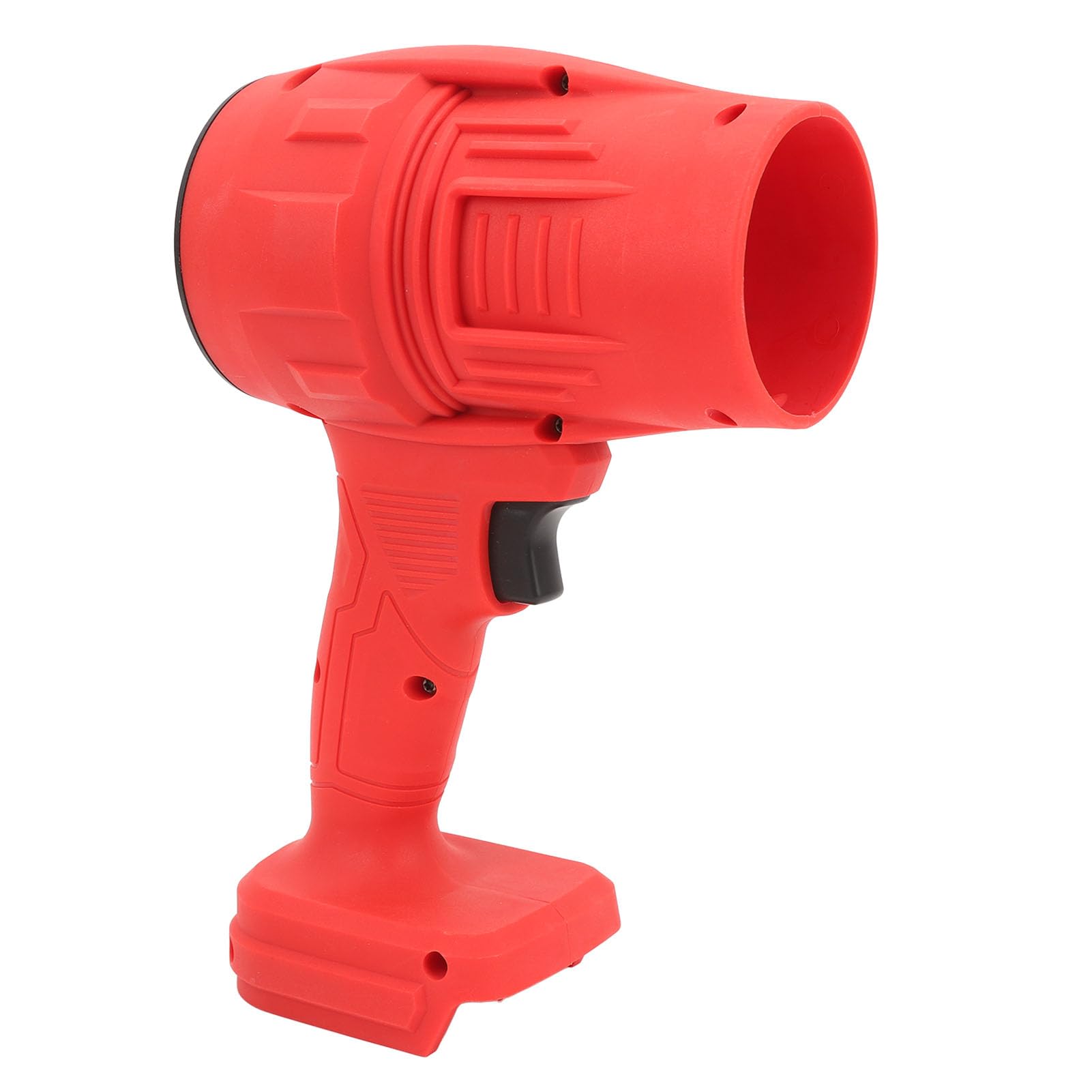 Jet Dry Blower 80mm Condotto Motore Brushless 130000 Giri/min Forte Mini Turbo Ventilatore Impermeabile per Auto all'aperto Casa Campeggio Pulizia Officina (Rossa)