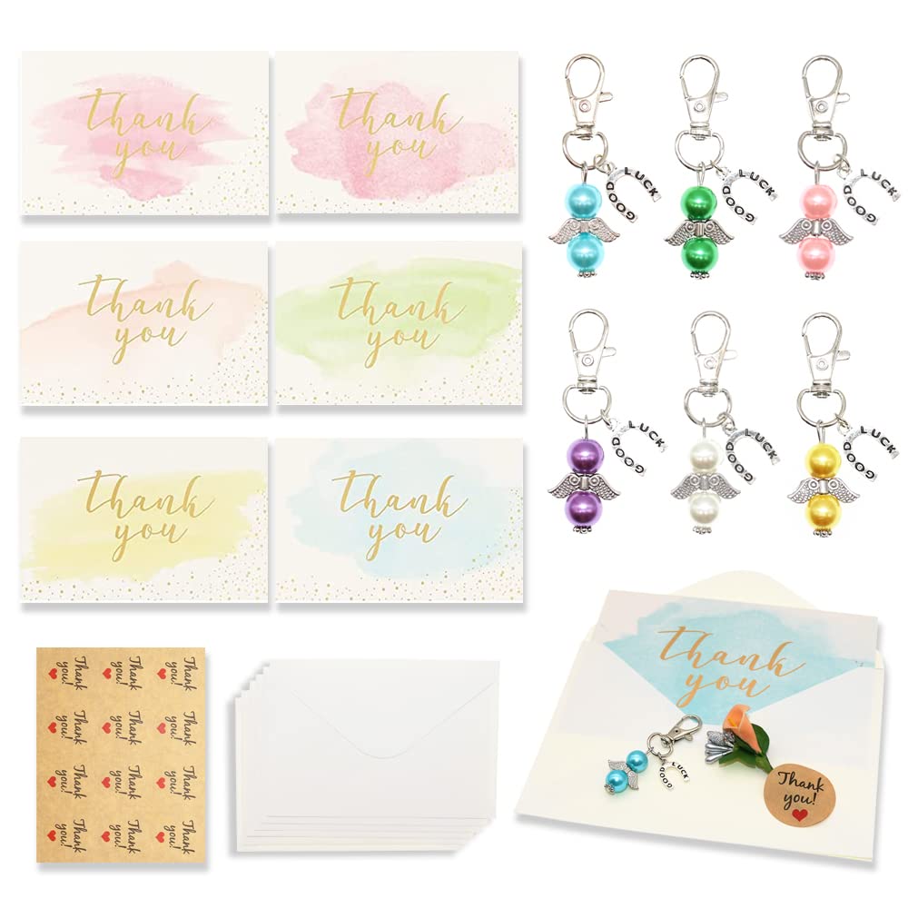 Dankeskarten Mit Obst-Motiven – 30 Karten (10 Designs) + 10 Umschläge, 15x10 Cm, Zum Beschriften Für Lehrer, Freunde & Mehr