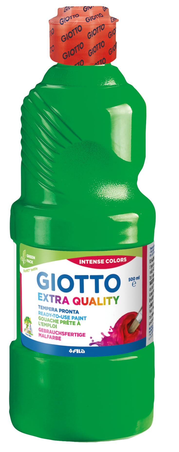 Giotto 533200 - 6 botes de pintura de 500 ml