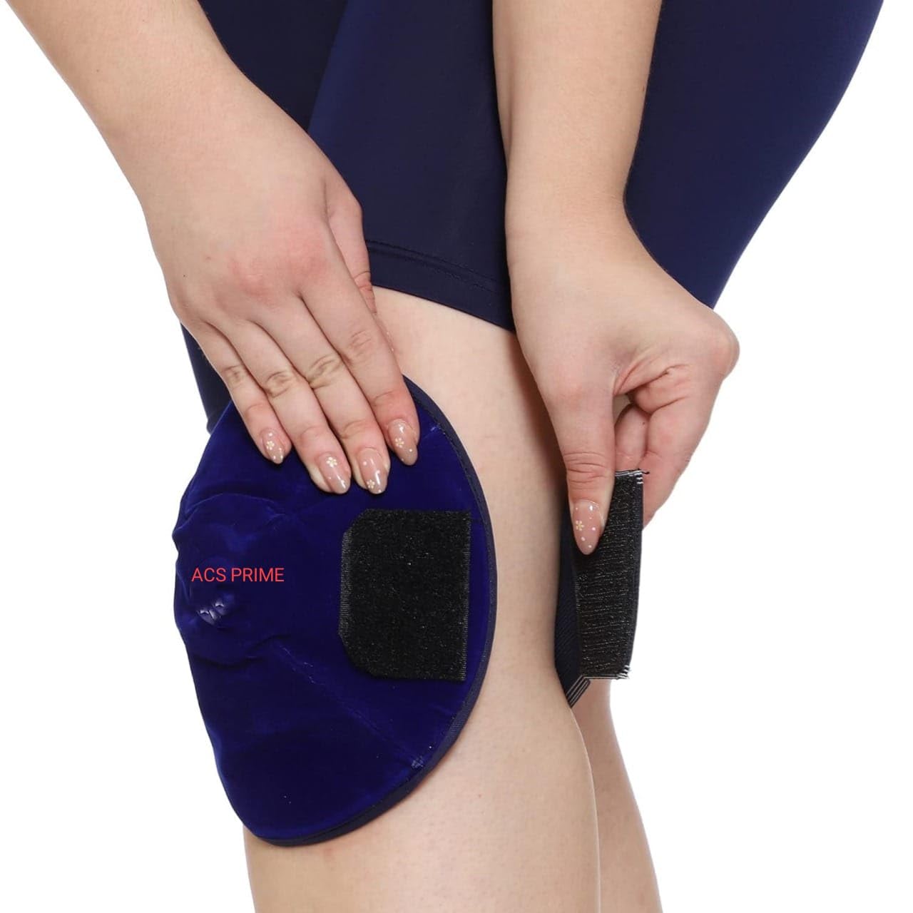 Omdariya Acupressure Magnetic Knee Belt For Pain Relief Knee, Calf & Thigh Massager (Blue) Pice-1 (B0CWS611MP) Amazon Price History, Amazon Price Tracker