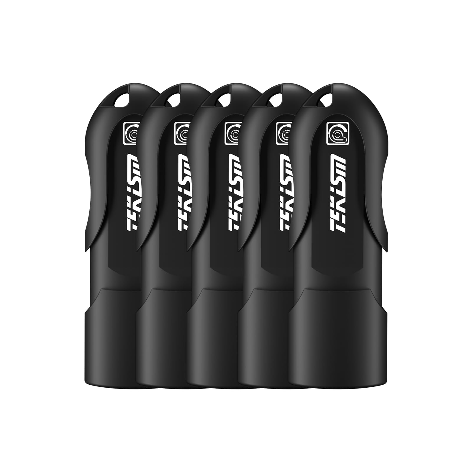 TEKISM 32GB 5 Pack USB 3.2 Gen 1 (USB 3.1) Flash Thumb Drive, External Data Storage Memory Stick Compatible with Computer/Laptop