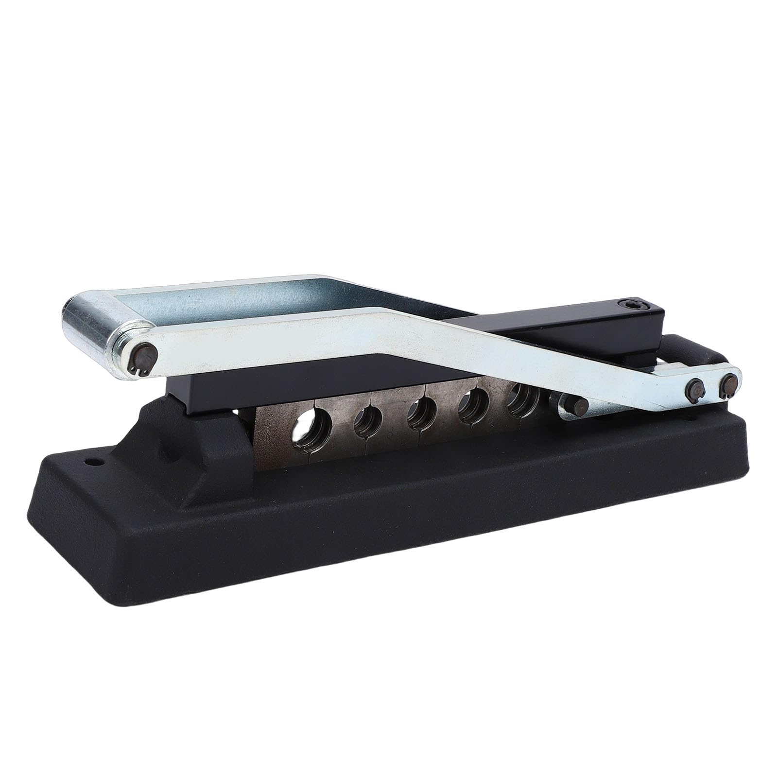 Robusto juego de crimpadora de manguera, herramienta de crimpadora de manguera de aire con férulas para mangueras de PVC con diámetro interior de 1/4, 5/16 y 3/8 pulgadas